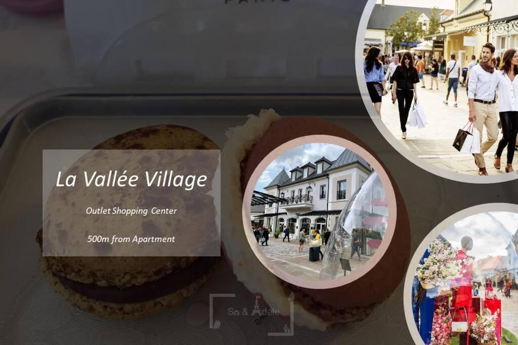 Studio Emotion 4P - Train Station 200M - Disneyland Paris 5 Min Montevrain Ngoại thất bức ảnh